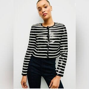 Veronica Beard Mickey Sequin Jacket